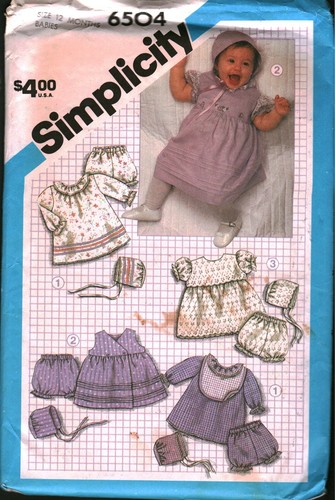 6504 vintage simplicity sewing - 6504,