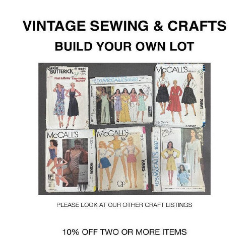 Vintage women sewing pattern - vintage,