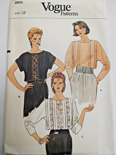 Vogue 8805 top blouse - vogue,