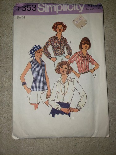 Vtg 1976 simplicity 7353 - 1976,