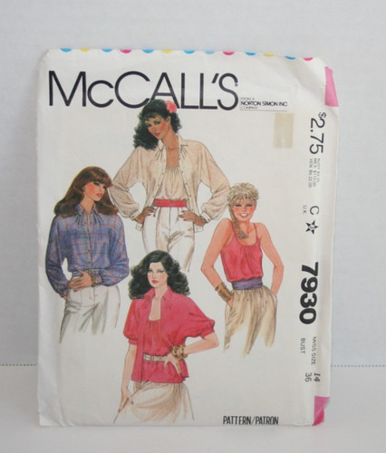 Mccall buttoned blouse - mccall's,