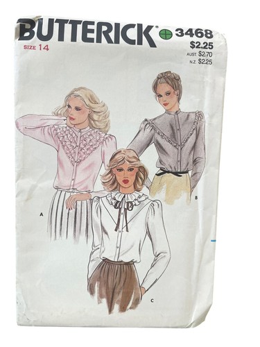Butterick 3468 misses blouse - butterick,
