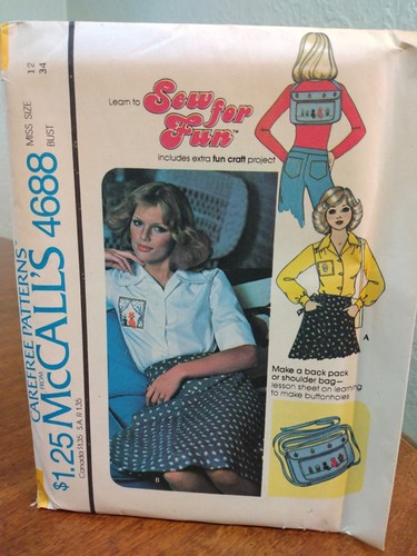Mccalls 4688 sewing pattern - mccalls,