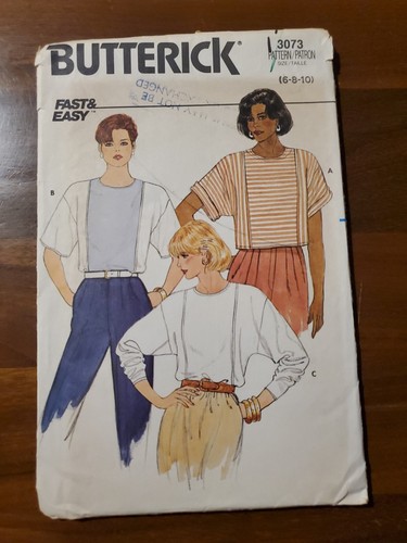 Butterick 3073 misses blouse - 3073,