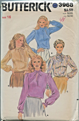 Butterick sewing pattern 3968 - butterick,