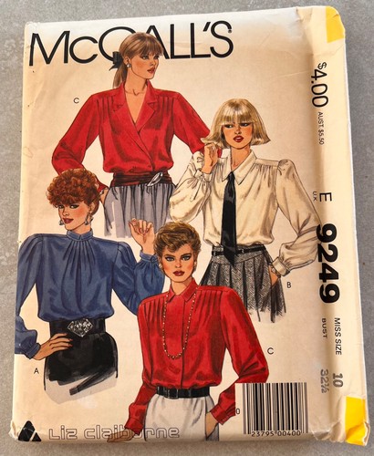 Mccall 9249 misses - 9249, pleated
