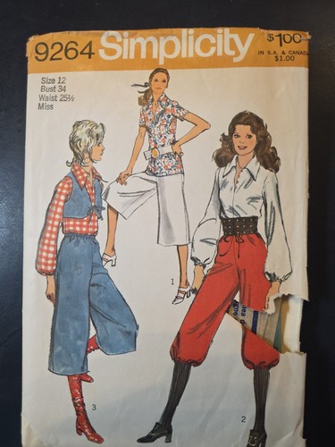 Vintage simplicity gaucho - simplicity,